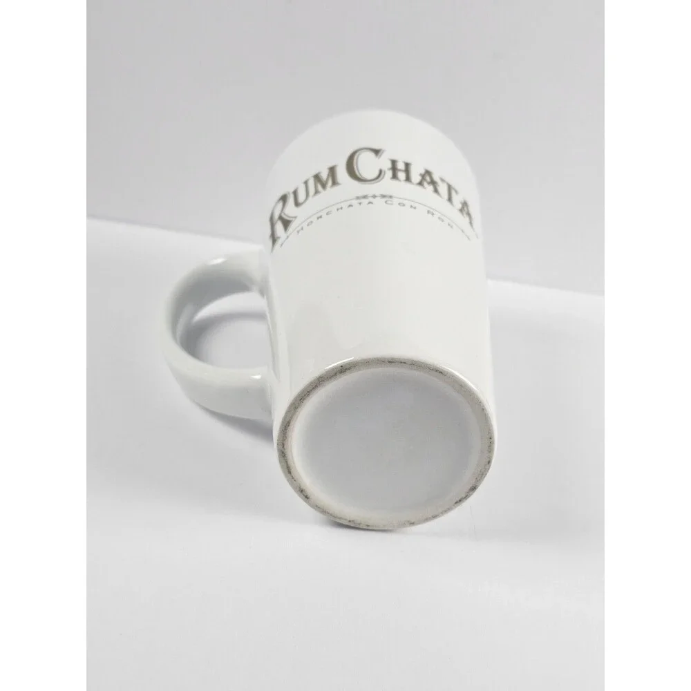 RumChata White & Gold Coffee Mug 14 oz Barware Promotional Cup